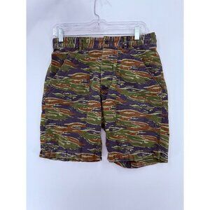 Wallace & Barnes Shorts Mens 30W 8" Camo Utility Ripstop Cotton Military Style